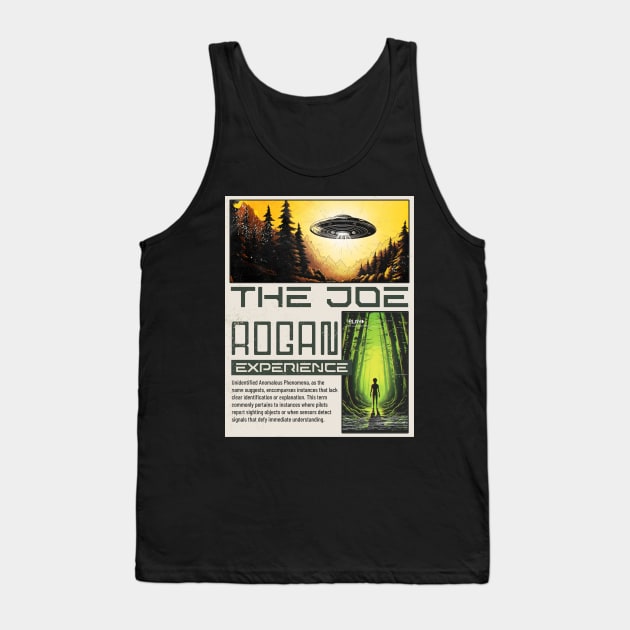 The Joe Rogan Experience Ufo Streetwear Tank Top by TeeTrendz